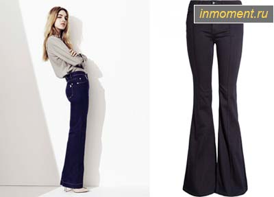 Модные джинсы осень 2012